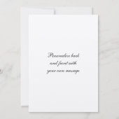 Shasta Daisy Seed Packet Kaart (Achterkant)