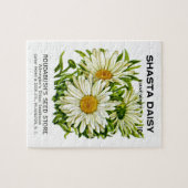 Shasta Daisy  Seed Packet Legpuzzel (Horizontaal)