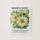 Shasta Daisy Seed Packet Legpuzzel (Verticaal)
