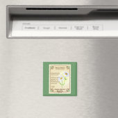 Shasta Daisy Seed Packet Magneet (Insitu (Vaatwasser))