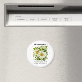 Shasta Daisy Seed Packet Magneet (Insitu (Vaatwasser))