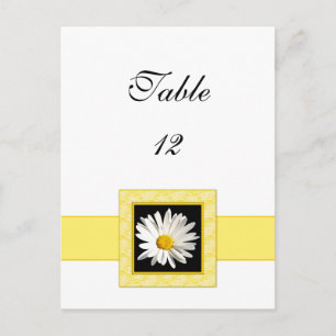 Shasta Daisy Tafelnummer Briefkaart
