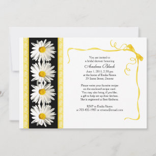 Shasta Daisy Wedding Bridal Shower Kaart