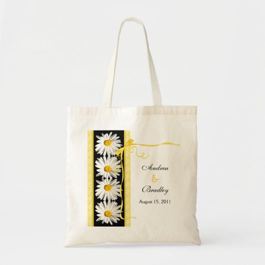 Shasta Daisy Wedding Welcome Bag Tote Bag (Voorkant)