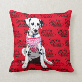 Shasta Dalmatian Red Pillow Kussen