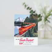 Shasta Daylight Portland San Francisco Poster Briefkaart (Staand voorkant)