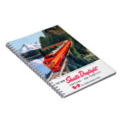 Shasta Daylight Portland San Francisco Poster Notitieboek (Rechterzijde)