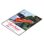 Shasta Daylight Portland San Francisco Poster Notitieboek (Linkerzijde)