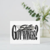 Shasta -- Gekregen Vleugels? Briefkaart (Staand voorkant)