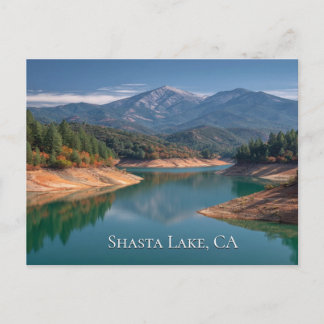 Shasta Lake, Californië Briefkaart