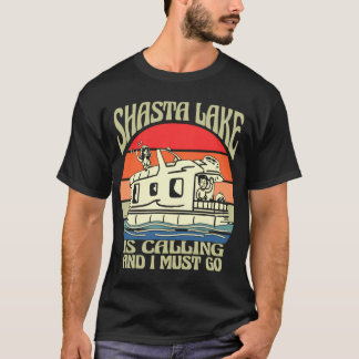 Shasta Lake noemt Californië Vacation Housebo T-shirt