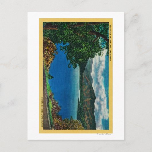 Shasta Lake ViewShasta Briefkaart (Voorkant)