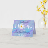 Shasta Madelief Hope Hallelujah! Heere God HEERST! Kaart (Gele Bloem)