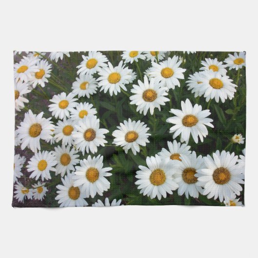 Shasta-margriet keukenhanddoek (Horizontaal)