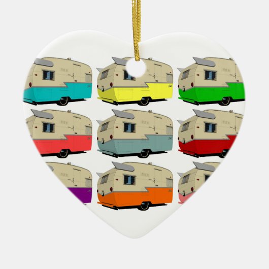  Shasta Pop Art Holiday Ornament (Voorkant)