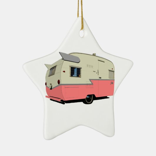  Shasta Trailer Holiday Ornament (Rechts)