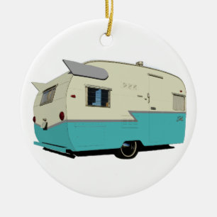Shasta Trailer Ornament