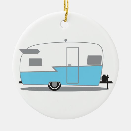 Shasta Trailer Ornament (Voorkant)