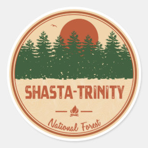 Shasta-Trinity National Forest Ronde Sticker