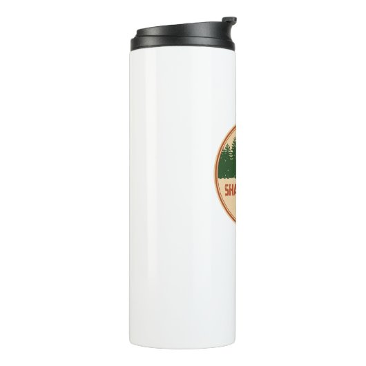 Shasta-Trinity National Forest Thermosbeker (Gedraaid links)