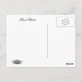 SHASTA-UITZICHT BRIEFKAART (Achterkant)