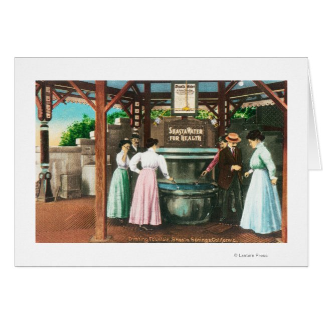 Shasta Water Drink fontain Scene (Voorkant Horizontaal)