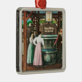 Shasta Water Drink fontain Scene Metalen Ornament (Rechts)