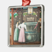 Shasta Water Drink fontain Scene Metalen Ornament (Links)