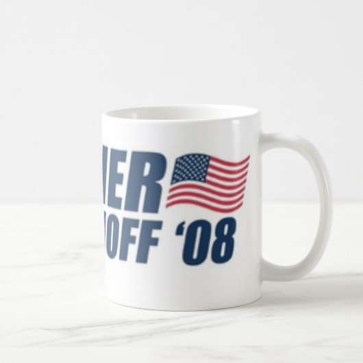 shatner/hasselhoff 2008 koffiemok (Rechts)