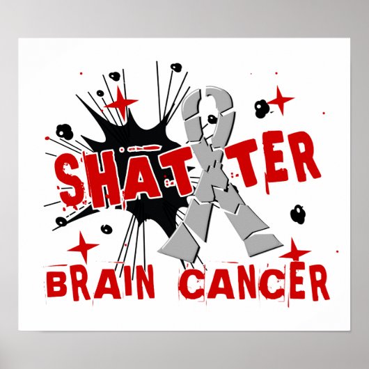 Shatter Brain Cancer Poster (Voorkant)
