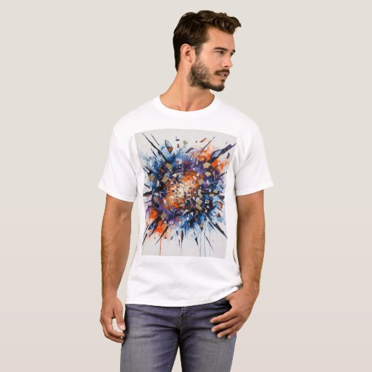 Shatter burst Tee T-shirt (Voorkant volledig)
