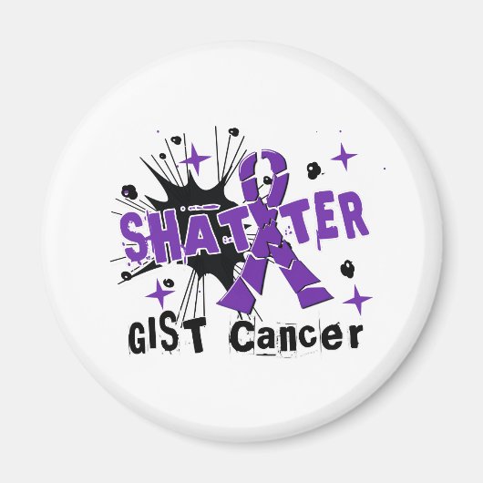 Shatter GIST Cancer Magneet (Voorkant)