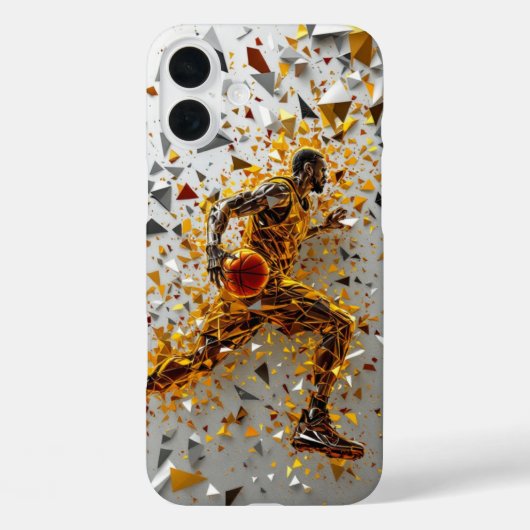 Shatter Guard: Atletische editie Case-Mate iPhone Case (Achterkant)
