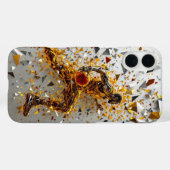 Shatter Guard: Atletische editie Case-Mate iPhone Case (Achterkant (horizontaal))