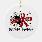 Shatter Multiple Myeloma Keramisch Ornament (Achterkant)