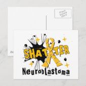 Shatter Neuroblastoma Briefkaart (Voorkant / Achterkant)