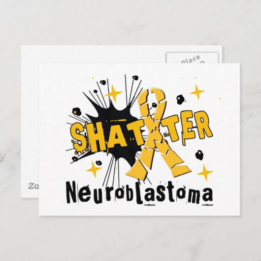 Shatter Neuroblastoma Briefkaart (Voorkant / Achterkant)