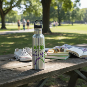 Shatter the Stigma - Geestelijke Gezondheid Waterf Waterfles