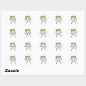 Shatter the Stigma - Mentale Gezondheid Ronde Sticker (Vel)