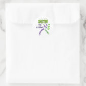 Shatter the Stigma - Mentale Gezondheid Ronde Sticker (Tas)