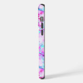 Shattered Blossom Een kleurrijk lichtontwerp iPhone Hoesje (Linkerkant)