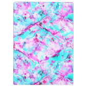 Shattered Blossom Een kleurrijk lichtontwerp Klembord (Achterkant)