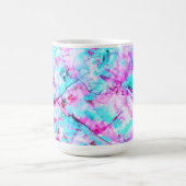 Shattered Blossom Een kleurrijk lichtontwerp Koffiemok (Center)