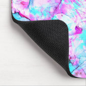 Shattered Blossom Een kleurrijk lichtontwerp Muismat (Hoek)