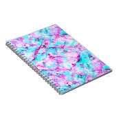 Shattered Blossom Een kleurrijk lichtontwerp Notitieboek (Rechterzijde)