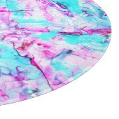 Shattered Blossom Een kleurrijk lichtontwerp Snijplank (Hoek)