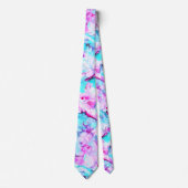Shattered Blossom Een kleurrijk lichtontwerp Stropdas (Voorkant)