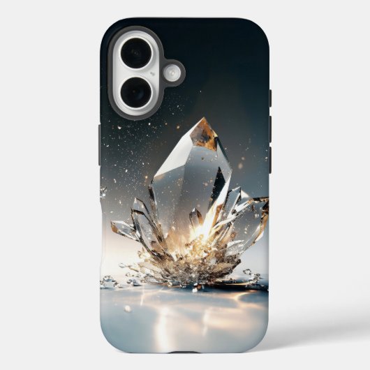 Shattered Crystal Matching Paar Telefoonhoes Case-Mate iPhone Case (Achterkant)
