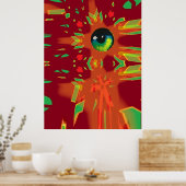 Shattered Dreamer Ken Gage Surrealist Poster (Keuken)