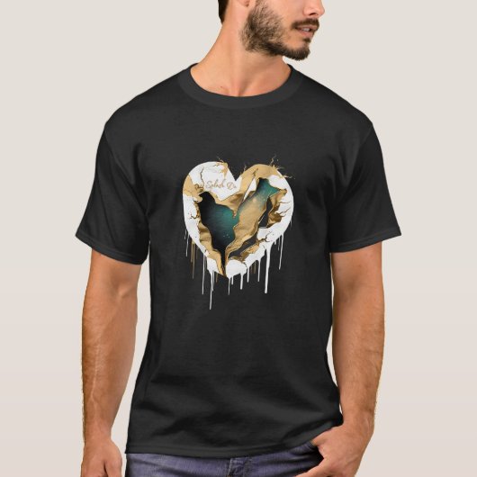 Shattered Heart T-shirt (Voorkant)